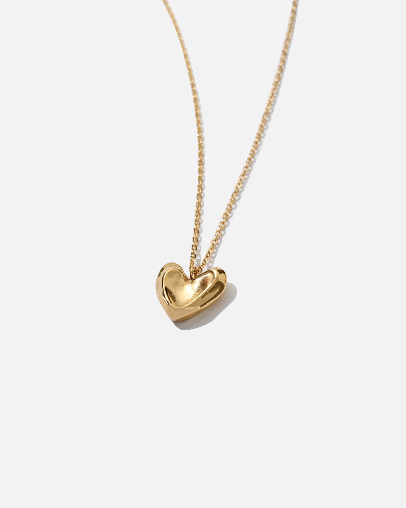 'SUN SEEKER Heart Necklace - Gold'