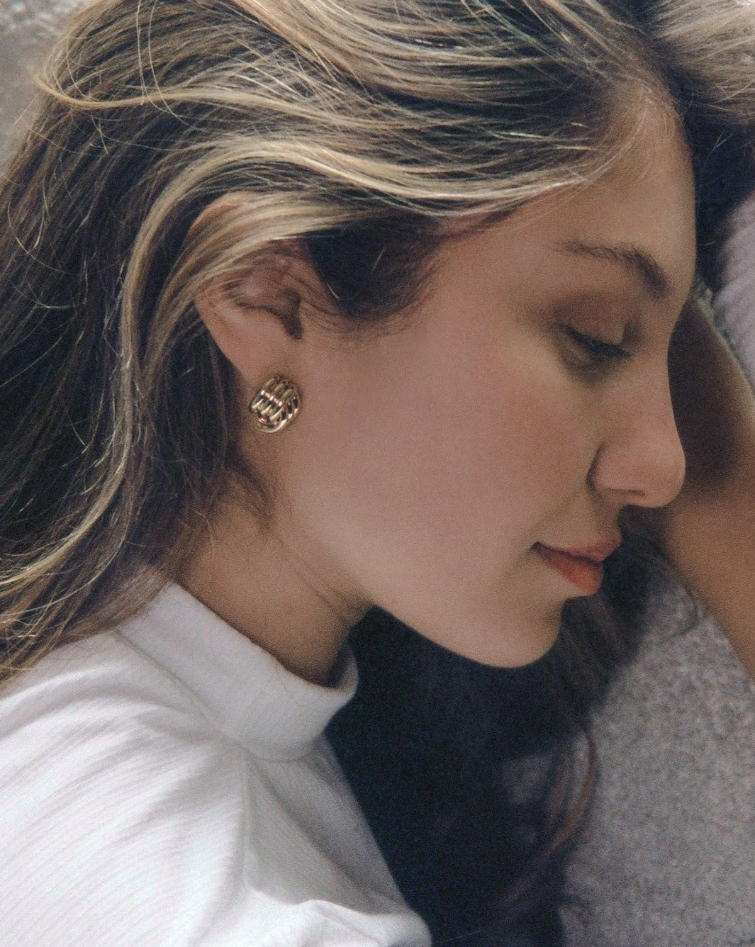 'BE MINE Earrings - Gold'